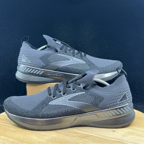 Brooks Other - Brooks Levitate Stealth Fit 5 Athletic Running Shoes Men's Sizes Black/Ebony